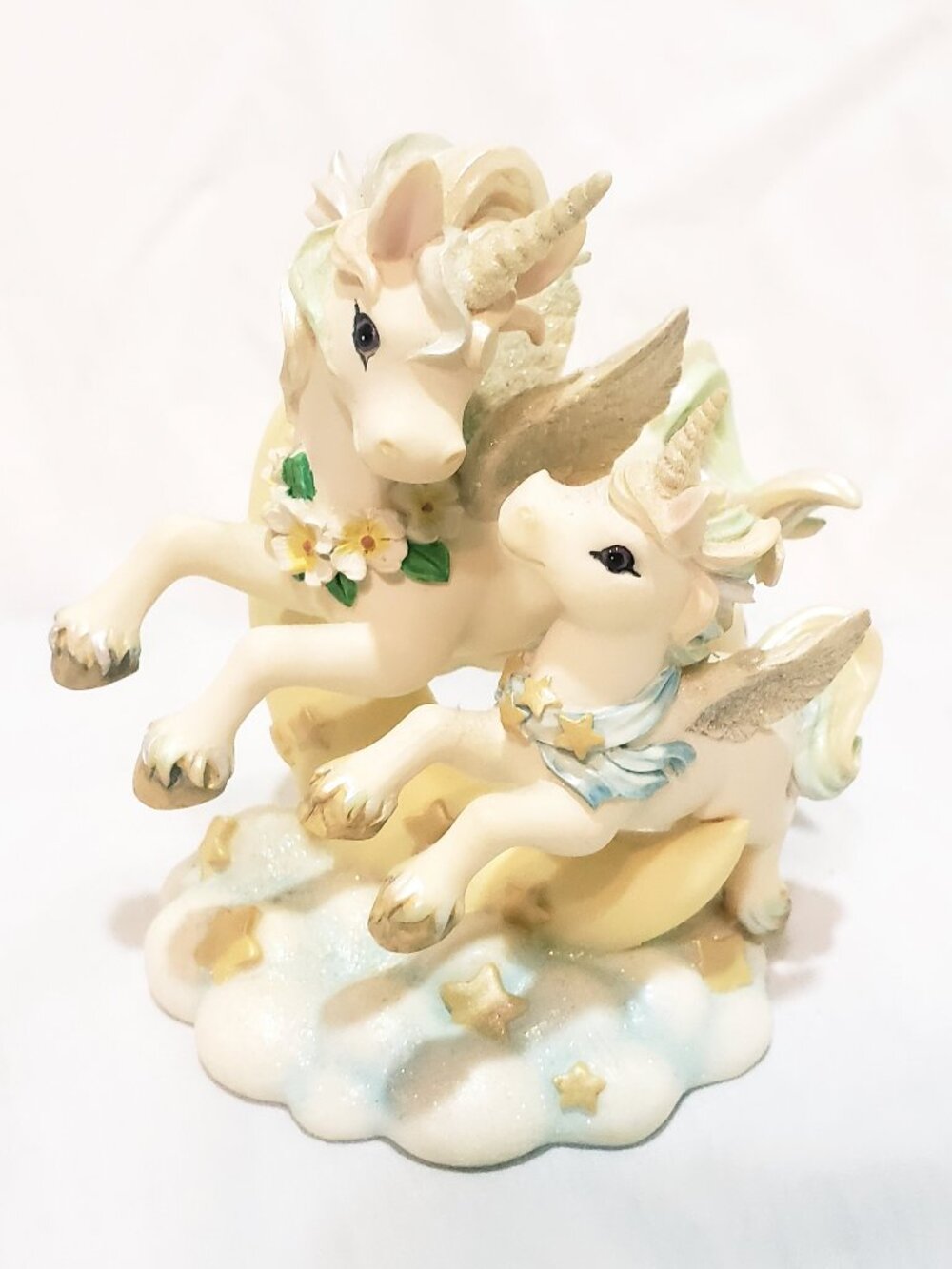 Moonstruck Unicorn Rainbow Dreams 1999 Hamilton Figurine 4.5" Lessons in Magic